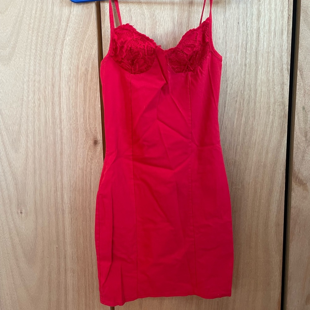 Pretty little liars Red Lace Slip Dress